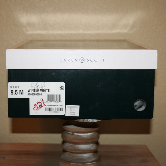 KAREN SCOTT HOLLEE  BOOTS WINTER WHITE 9.5 NIB - Picture 6 of 12